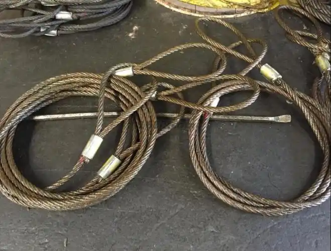 批发 压头铅封套环钢丝绳 16mm*4m