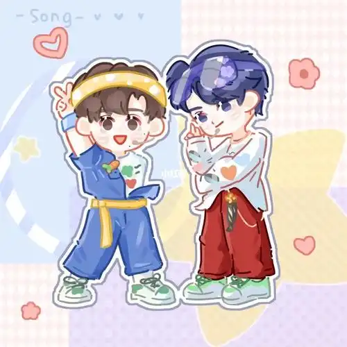 文轩#简笔画  #q版人物  #tnt时代少年团  #碗盆