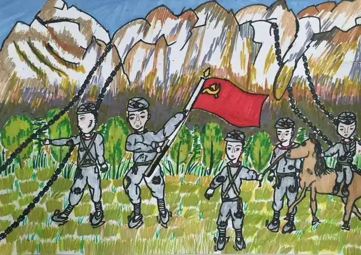 府学胡同小学于佳琪爬雪山过草地