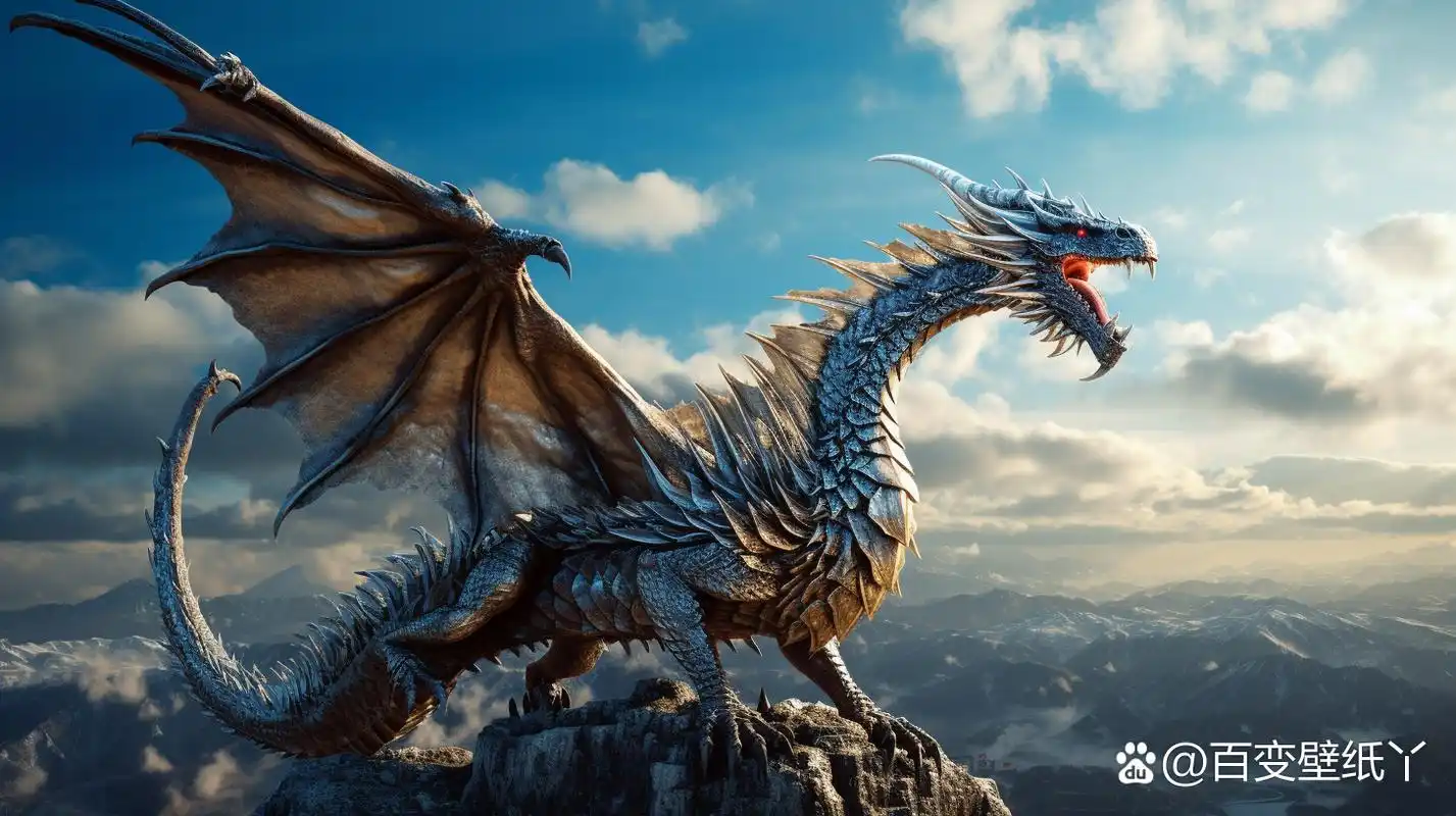 据传,这条巨龙曾在大水淹没了它生活的土地后,带领着人们逃离这里