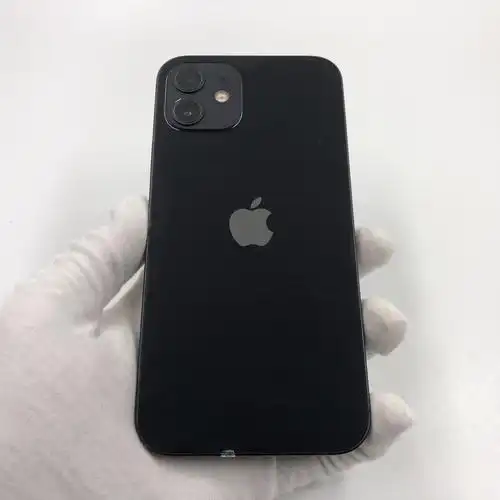 苹果【iphone 12】5g全网通 黑色 256g 国行 9成新 真机实拍