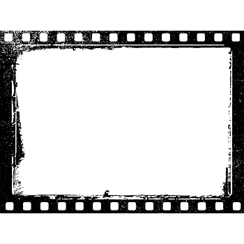 电影胶片纹理边框