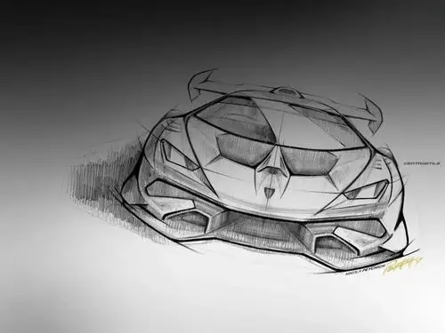 二次元的兰博基尼长什么样