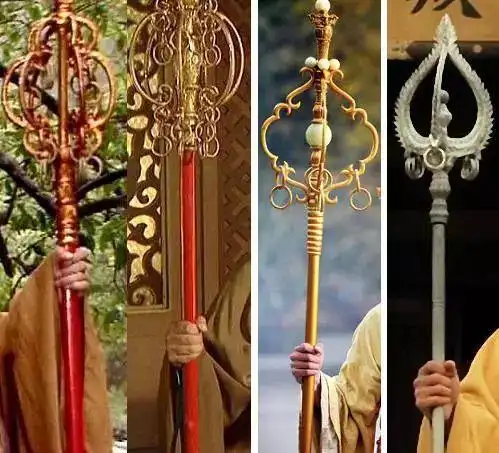 唐三藏法器2——九环锡杖唐三藏法器1——锦蝠异宝袈裟(锦襕袈裟)孙