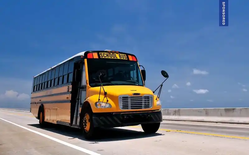 making the school bus wheels go round