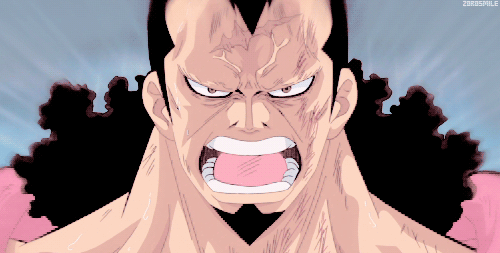 动漫 二次元 暴怒 表情狰狞