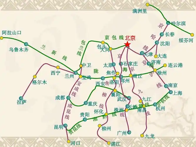 17中国的铁路枢纽,内河航运,海洋运输2ppt