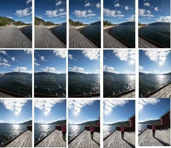 一张图片分成三张(拍摄全景照片不是30) - 赤虎壹号