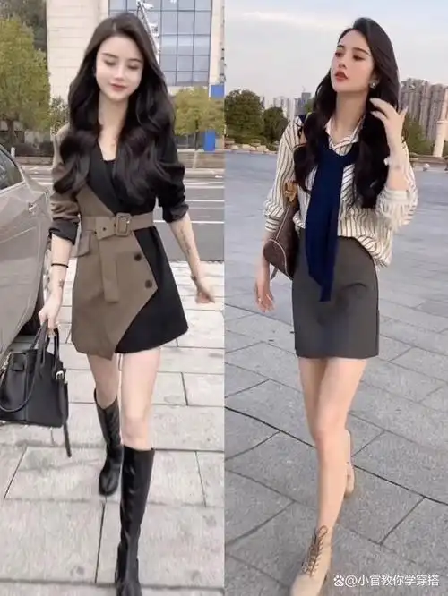 穿衣搭配--夏季小个子女生显高时髦搭配!