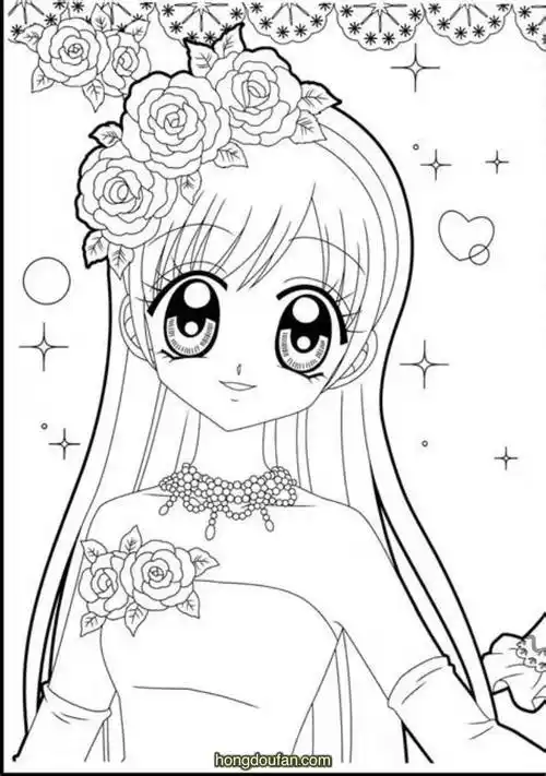 女生,妈妈,妹妹,姐姐,姐姐简笔画,小甜甜,日本漫画,涂色游戏,画画游戏