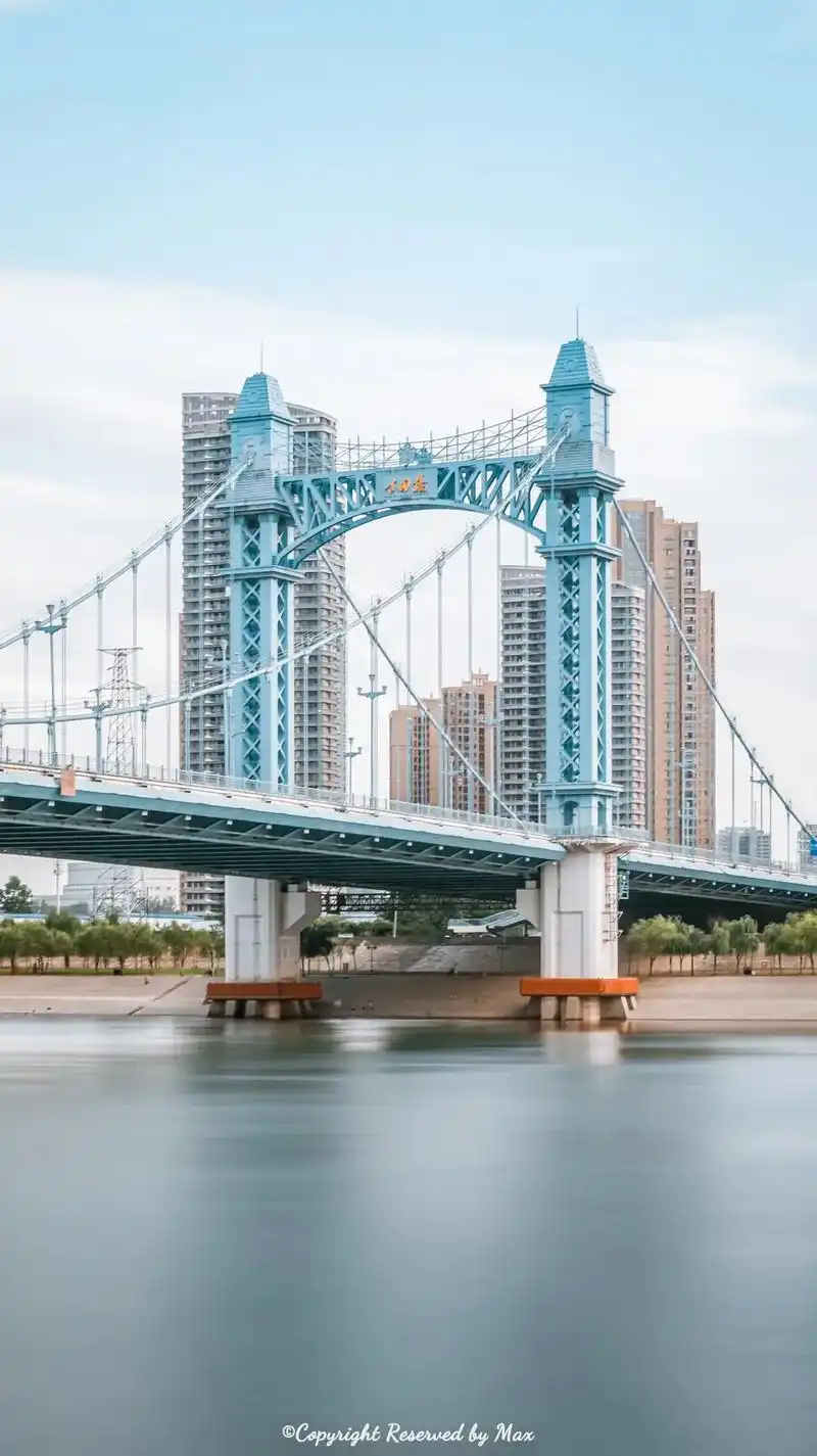 蒂芙尼蓝色的古田桥,和夏天太配了～#古田桥 #武汉打卡 @抖 - 抖音