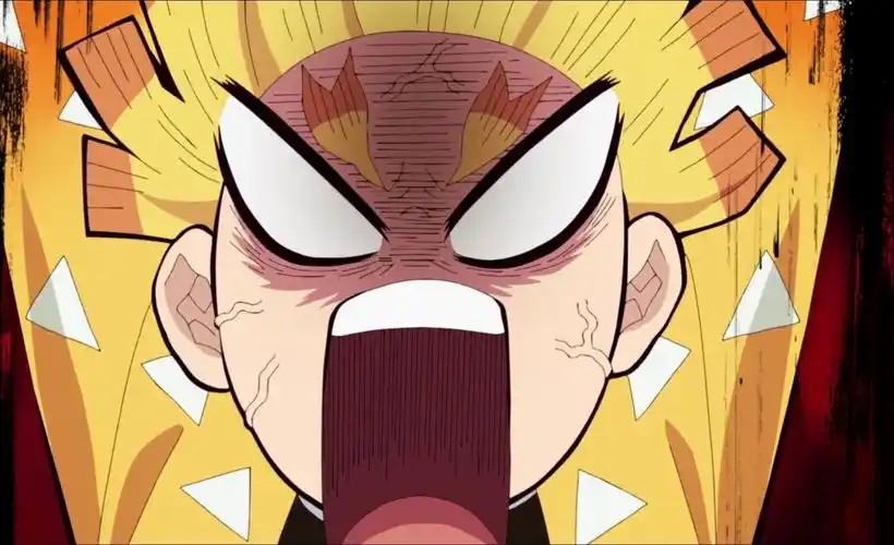 炭治郎鼓励善逸参加柱训练,善逸发怒了