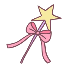 仙女棒简笔画图片仙女棒魔法棒小仙女棒表情包长青