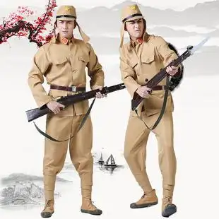 荷续日本兵军装套装日本小鬼子进村搞笑抗战小品年会表演出服装