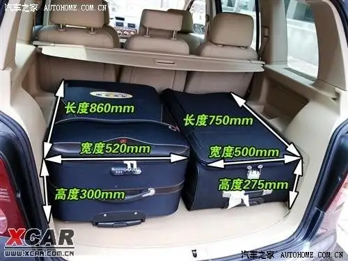 都说途安的内部空间大求详细尺寸