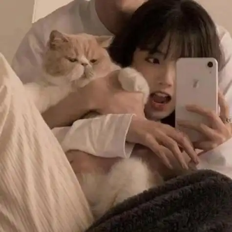 抖音网红情侣头像高清大图高颜值你是我的甜心