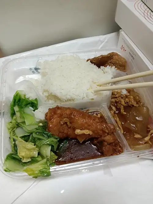 午餐新招～简易盒饭