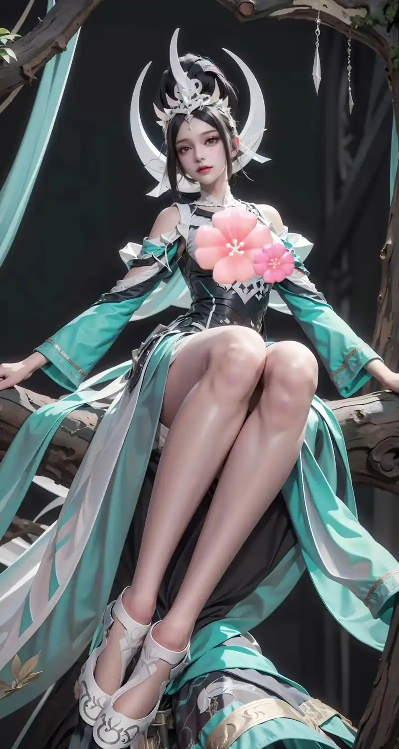 女娲——朔望之晖cos#二次元美图 #动漫美图 #王者荣耀  - 抖音