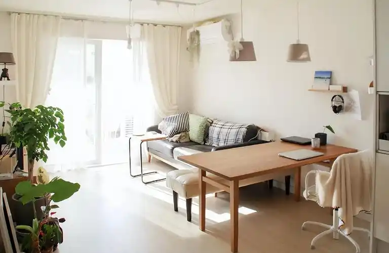 58平小户型简装图干净温馨有格调