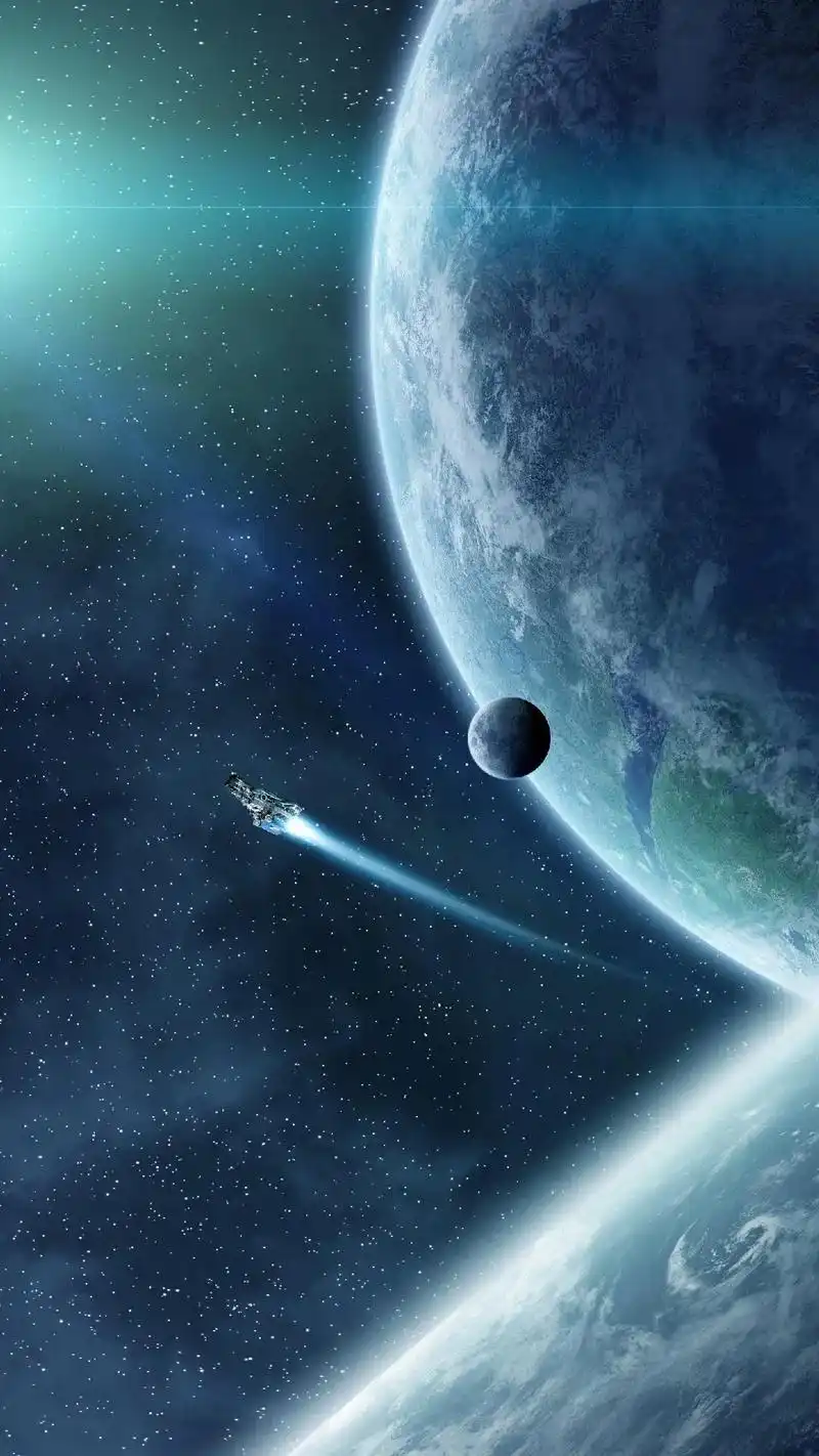 炫彩宇宙#壁纸 - 抖音