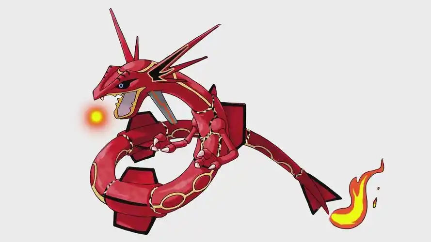 精灵宝可梦神兽属性大错乱裂空座水君居然变成了火系