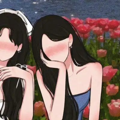 神仙闺蜜头像仙气手绘动漫高级图片