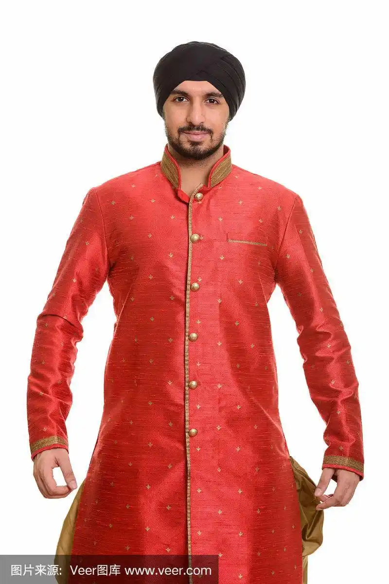 锡克教,印度人,青年人,传统服装,男人