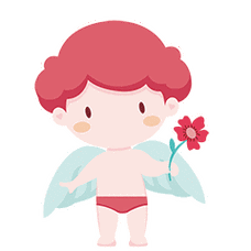 圣诞节微信动态表情小天使2021 圣诞节小天使微信表情