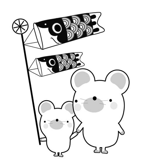 日式小清新卡通动物装饰