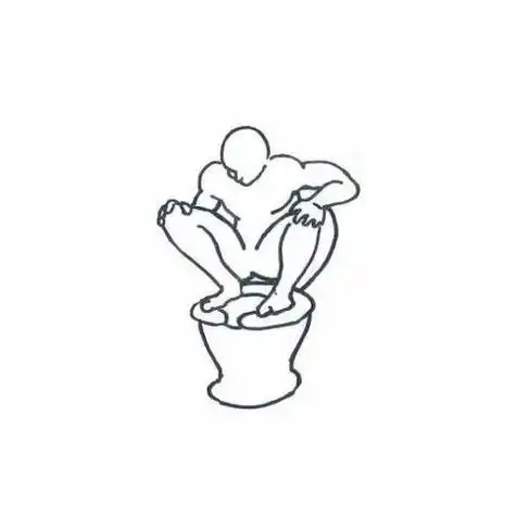 女生拉屎拉裤子里了简笔画