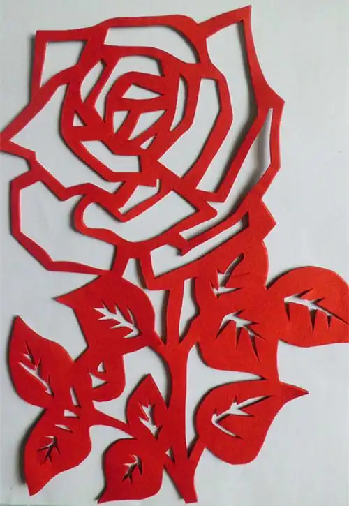 刻纸红色学生作品画中国特色礼品送老外新款创意3d立体贺卡剪纸手工