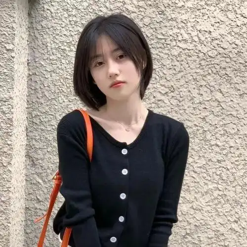 脸大的姑娘别灰心,几款好看的短发造型,时髦显脸小