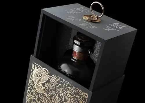 高档白酒包装设计,请客吃饭"倍儿有面子!