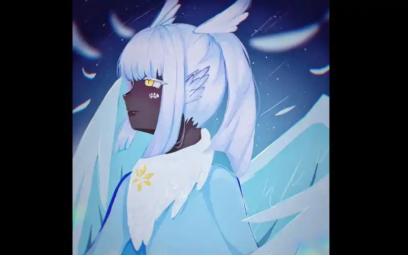 【sky光遇/绘画过程/画世界】白鸟_哔哩哔哩 (゜-゜)つロ 干杯~-bili