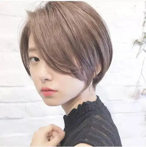 发型欣赏人气气质超短发