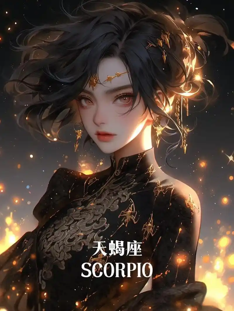 十二星座系列 |天蝎座."生来骄傲,从不让道" 这组图每一张 - 抖音