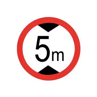 海斯迪克 hk-49 (限高5米)φ60cm 1.5mm厚铝板反光 标识标牌警示牌