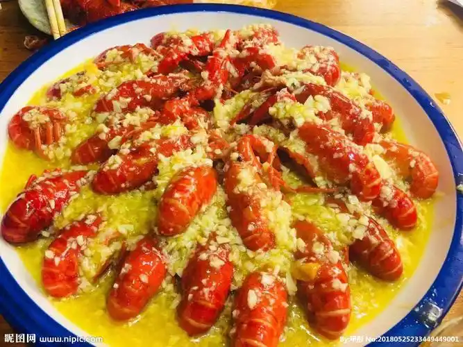 蒜蓉龙虾摄影图__餐饮美食_餐饮美食_摄影图库_昵图网nipic.com