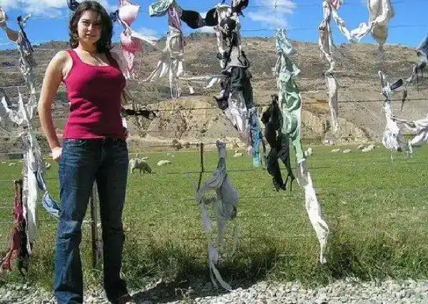 吸睛|漫山都是刚脱的胸罩!这处名胜背后有故事