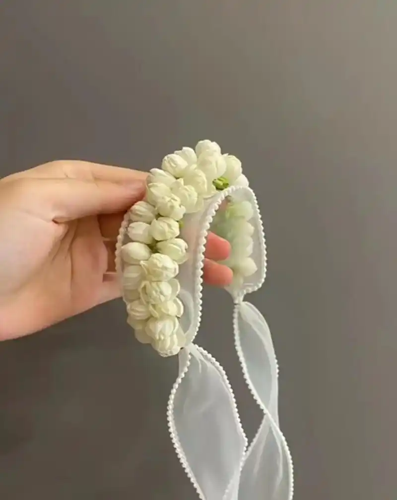 茉莉花手环香包,杭州主城区可配送#手工花制作 #茉 - 抖音