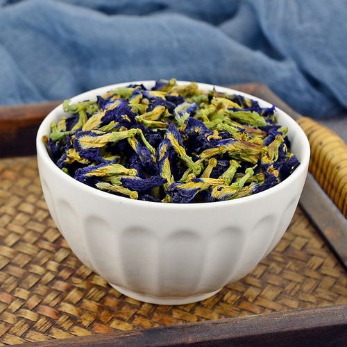 静萱蝶豆花250g克中药材蓝蝴蝶花紫蝶花可磨蝶豆花粉