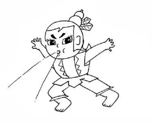 儿童简笔画,动漫人物简笔画,简笔画教程,葫芦娃简笔画,简笔画图片