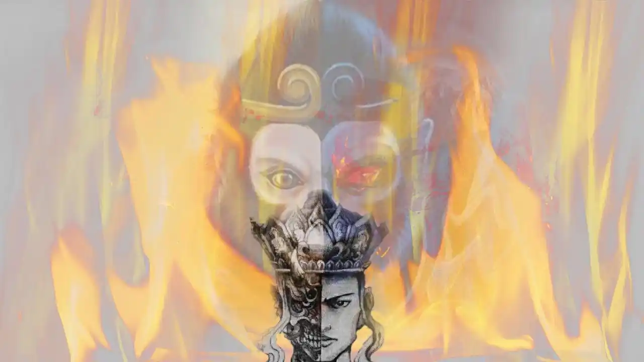 一念成佛,一念成魔.火之利炼,魔佛共存,随心所欲.