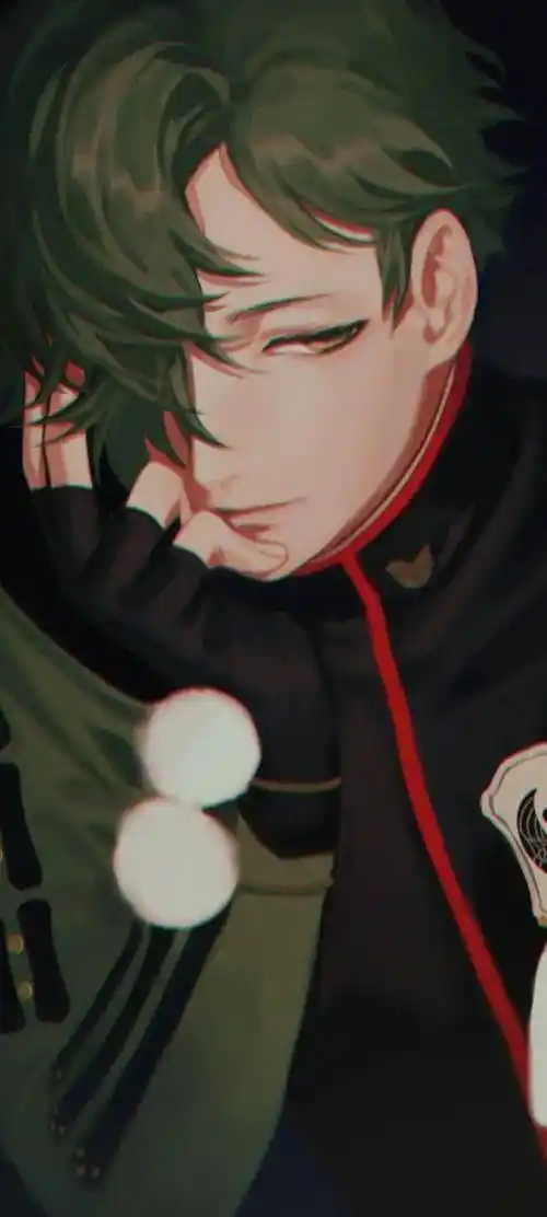 动漫男生壁纸就做自己吧记得要开心哟晚安