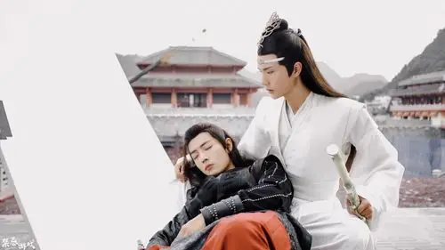 肖战 王一博魏无羡 蓝忘机陈情令 - 堆糖,美图壁纸兴趣社区