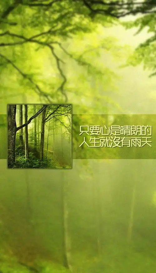 6张美感爆棚的小清新心情文字图片