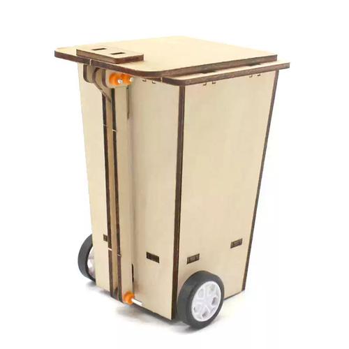 垃圾桶模型1号科技小制作垃圾车手工diy材料包中小学生创意发明