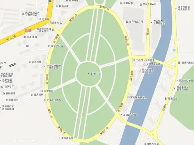 星海广场平面图