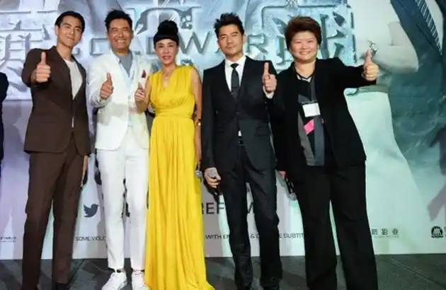 " 3大巨星周润发,郭富城,彭于晏昨午应encore films最新警匪巨片