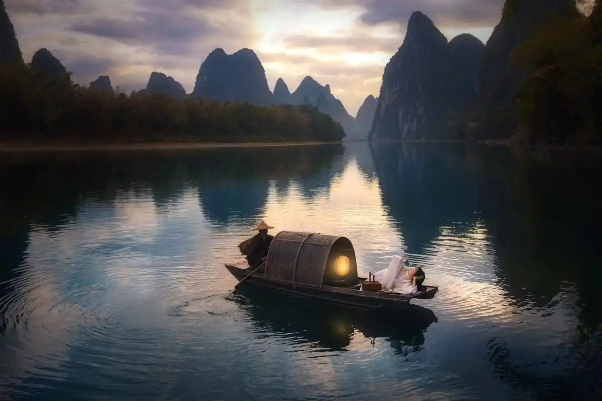 黄布倒影,推荐超级小众的山水古风拍摄地 也许您看腻味了阳朔二十元